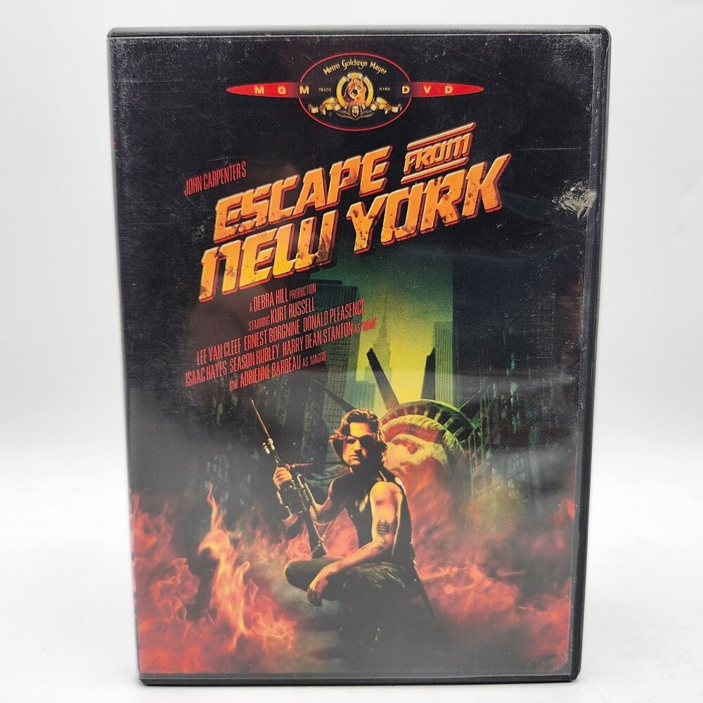 John Carpenters Escape From New York DVD 1981 MGM Kurt Russell